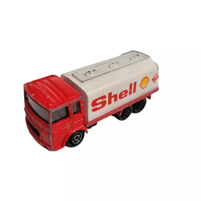 Camion Saviem SM 280 Citerne Shell Majorette n° 245 France 1100 Truck  Tanker Gas