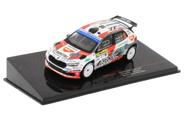 Modèle Réduit Skoda Fabia S 2000 N°25 J. Hanninen - Rallye D'Acropolis 2011 - Échelle 1/43 Neuf
