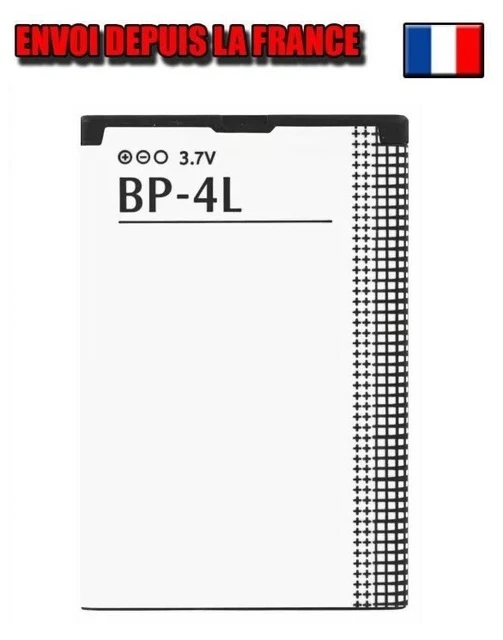 BATTERIE POUR NOKIA BP-4L E52 E55 E63 E71 E72 E73 E90 N810 N97