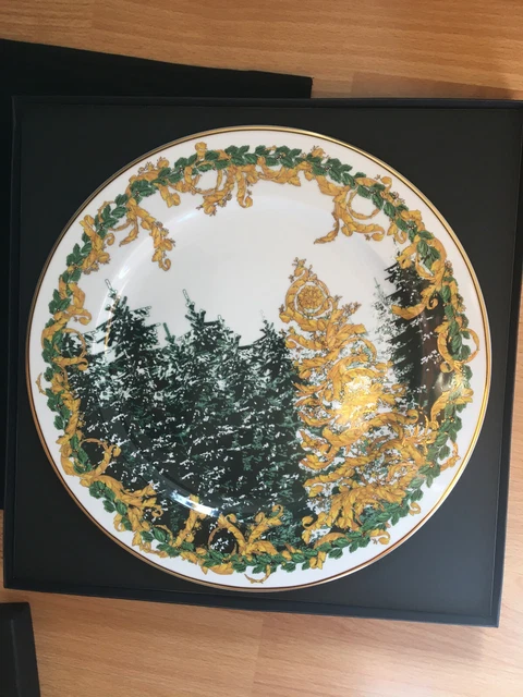 Rosenthal Versace Weihnachtsteller 2017, neu OVP, 1.Wahl Katalogpreis 269€