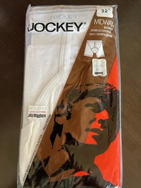 JOCKEY CLASSIC VINTAGE Midway Brief Exclusive Y Front Fly Underwear ...