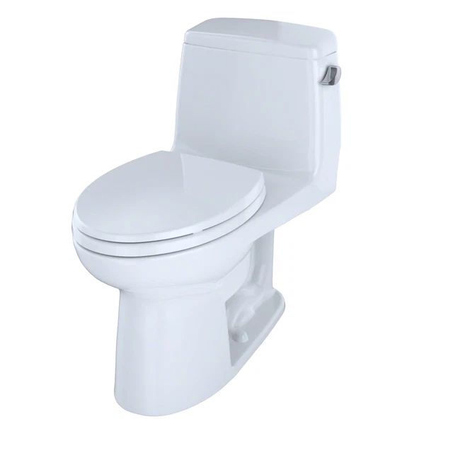 TOTO MS854114ELR Ultramax One Piece Elongated 1.28 GPF Toilet - Cotton