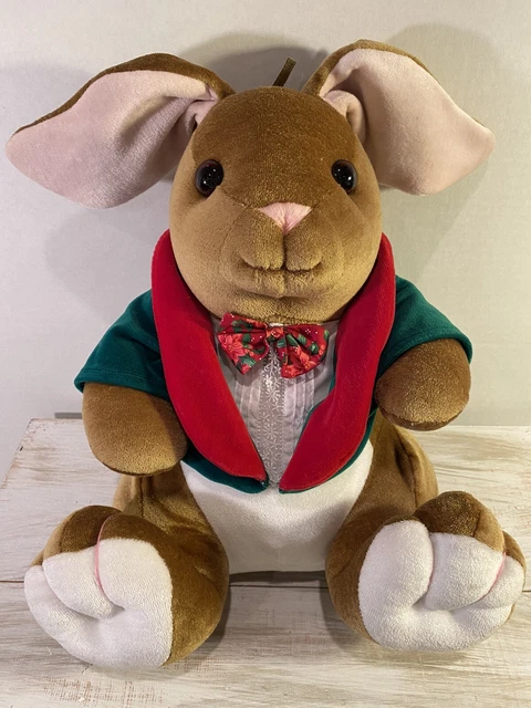 Vintage Commonwealth Target Velveteen Rabbit Plush Boy Jacket Bowtie Christmas