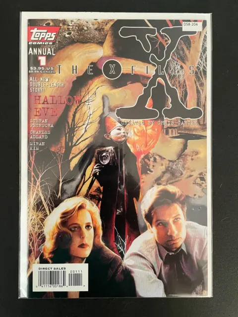 The X-Files Annual 1 Vol 1 High Grade Topps Comic Book D58-204