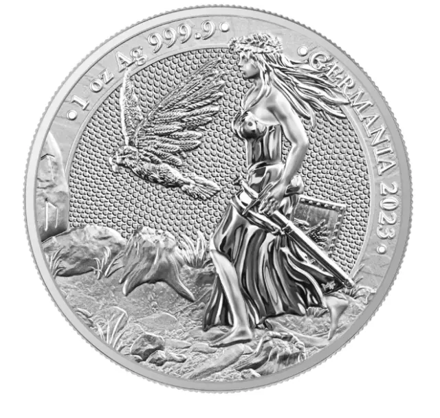 2023 Germania Mint 5 Mark Silver Medal 3Q0J