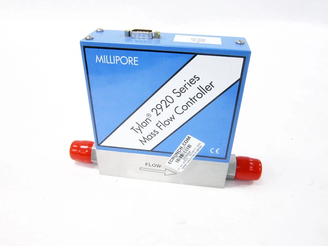 Millipore Tylan 2920 Fm-3922V 100 Slpm He Helium Mass Flow Controller Mfc