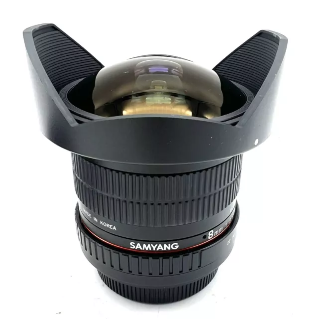 Objective Samyang 8mm F 3.5 Umc Fisheye Csii for Canon New Ex Demo