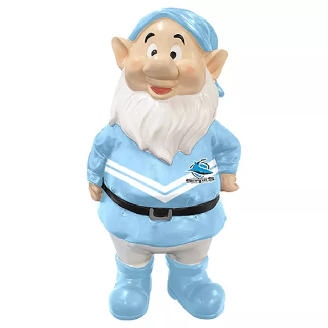 Cronulla Sharks NRL Mini Garden Gnome In Team Colours * 2022 Model