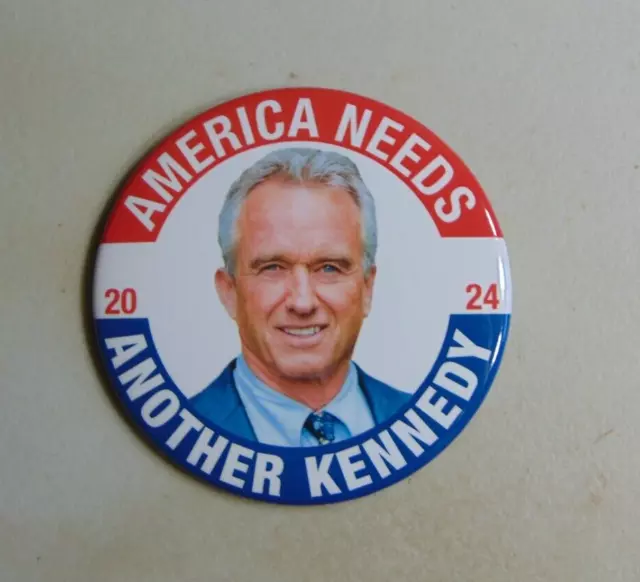 ROBERT F. KENNEDY RFK Jr 2025 campaign pin button political 0.99