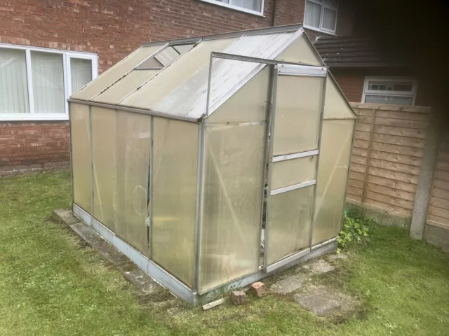 aluminium greenhouses used