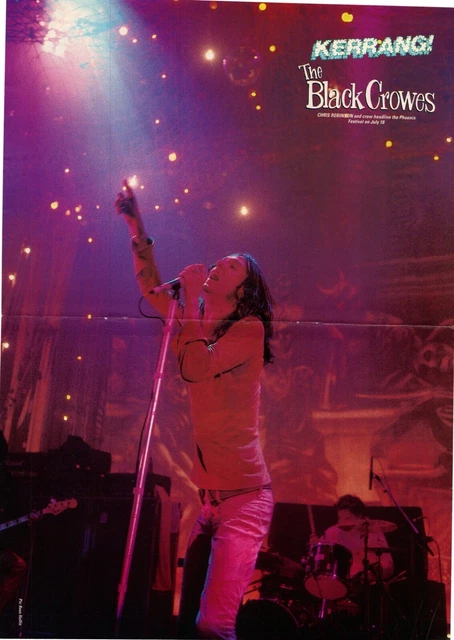 Tpot138 Pull Out Poster 16X11 The Black Crowes