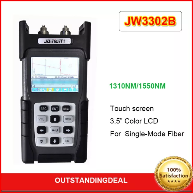 JW3302B Handheld Single-Mode Optical Time Domain Reflectometer 1310NM/1550NM