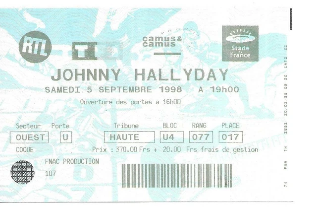 Ticket France-Israël – 29 Mars 1995 – Billet De Football Collection – Rare