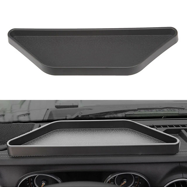 Boîte De Rangement Pour Autoradio 1 DIN - En ABS Noir, Installation Facile, Compatible Tous Modèles