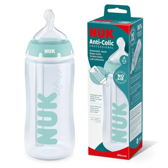 NUK First Choice Professional Anti Colic Babyflasche  Wärme Kontrollanzeige