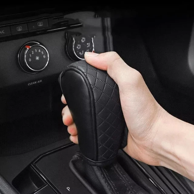 CAR GEAR SHIFT Knob Cover Gear Shift Grip Handle Protector Accessories ...