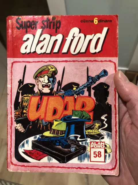 Alan Ford 58 Vjesnik Super Strip Udar Yugoslavia Croatia