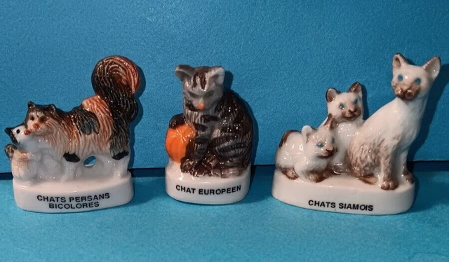 FIGURINES VINTAGE EN CÉRAMIQUE ART VIENNOIS SIAMOIS CAT Walk Hunt Kitty FIGURINES VINTAGE EN CÉRAMIQUE ART VIENNOIS SIAMOIS CAT Walk Hunt Kitty