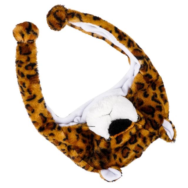 Leopard Hat Prop Cartoon Leopard Headress Performance Hat Party Leopard Hat