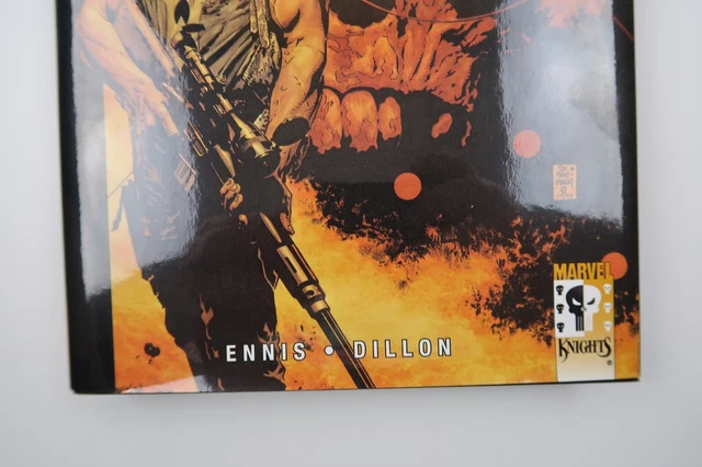 The Punisher Graphic Novel HC Vol 1 Garth Ennis Marvel Comics MCU VF+/NM 2