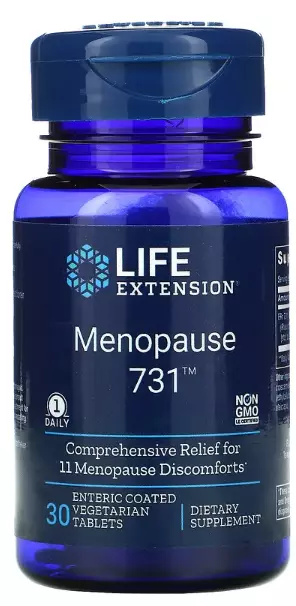 Life Extension, Menopause 731, 30 comprimidos vegetarianos resistentes al zumo gástrico