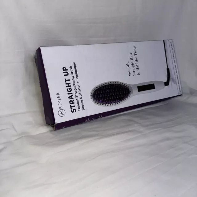 InStyler Professional Instant Heat Straight Up Ceramic Straightening Brush