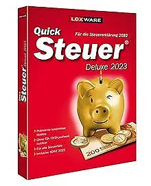 QuickSteuer Deluxe 2023 (per anno fiscale 2022) | mini... | software | buone condizioni
