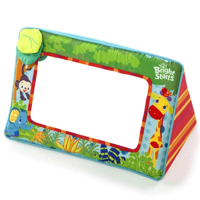 Bright Starts Espejo de juguete de suelo Sit & See Safari Bright Starts