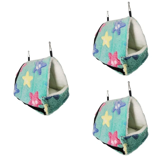 3x Hamster Bettwäsche Guinea Pig Hamster Schlafsack Hamster Warme Bett