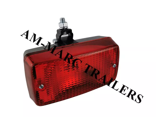 Rear Red Fog Lamp Light E Approved Car Van Trailer Horsebox Trailer 12-24V