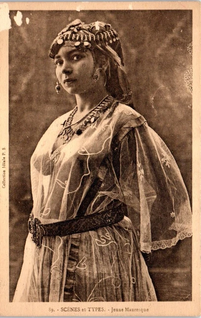 MAROC SCENES ET TYPES  - carte postale ancienne [73428]
