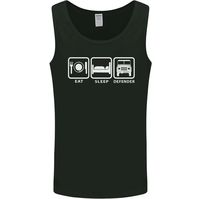 Eat Sleep 4X4 Off Road Roading Car Mens Vest Tank Top