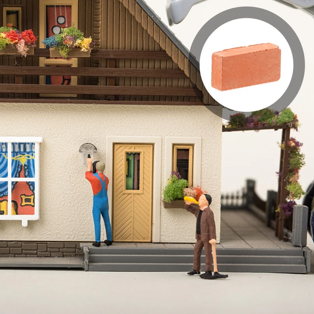 200 Pcs Miniatures Crafts Bricks Doll House Accessories Sand Table