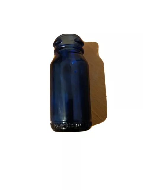 Vintage Bromo-Seltzer Emerson Drug Co. Baltimore Cobalt Blue Glass Bottle