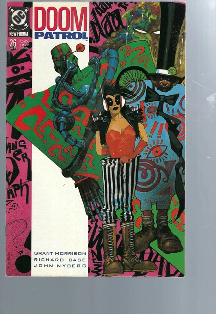 Doom Patrol 26 - 1St Mr Nobody  - Grant Morrison - Dc - Vertigo Comics