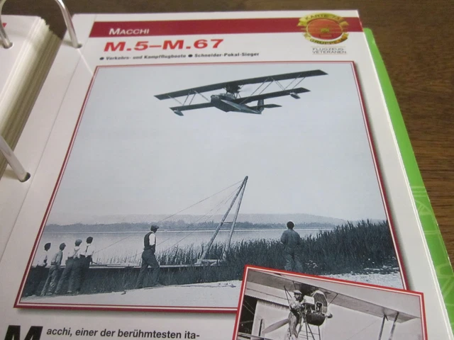 FASZINATION 14 73 Macchi M 5M 67 Flugboote 1915 Italien EUR 3,99