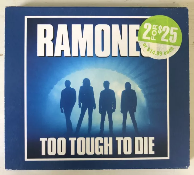 RAMONES "Too Tough To Die (Expanded Edition)" Rare 2002 25Trk Remastered CD