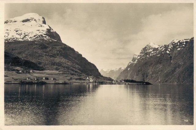 Norway Nordfjord Vestland Vintage RPPC 07.35