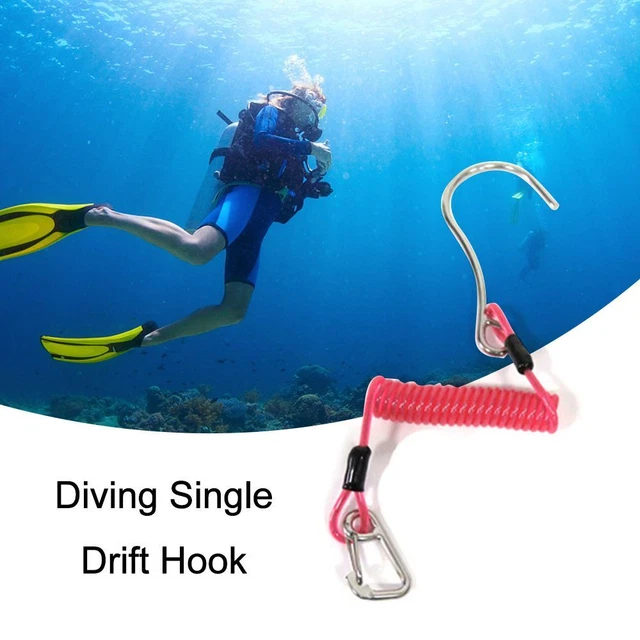 ACCESSORIES DIVING REEF Hooks Diving Single Drift Hook Spring Extension ...