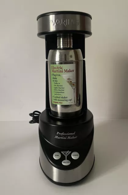 Waring Pro Professional Electric Martini Maker Cocktail Shake & Stir