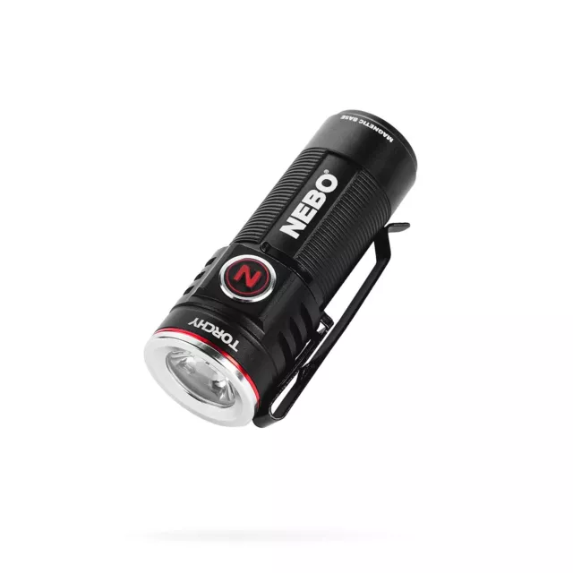 NEBO Torchy 1,000-Lumen Pocket Flashlight, LED Rechargeable Flashlight For EDC,