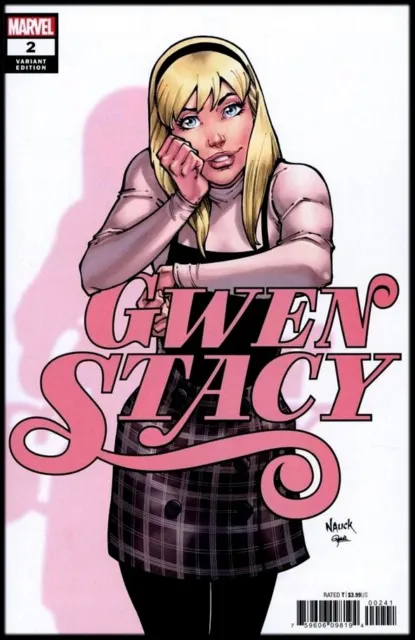 Gwen Stacy #2 Todd Nauck Variant Cover May 2020 Marvel Nm Comic Book 1