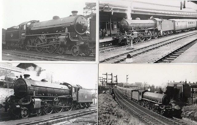 EX LNER NAMED B1 4-6-0s X4 Nos 61002,61240,61379,61013 R/P MORE DETAILS ...