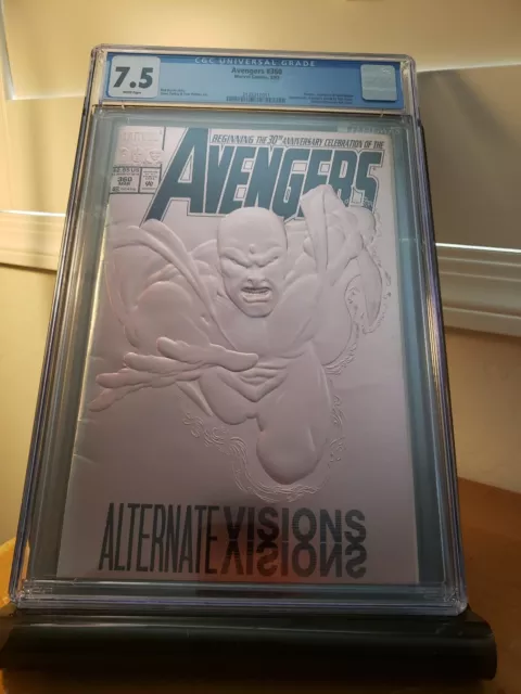Avengers #360 Silver Edge Foil Error Variant CGC 7.5 ONLY ONE KNOWN TO EXIST