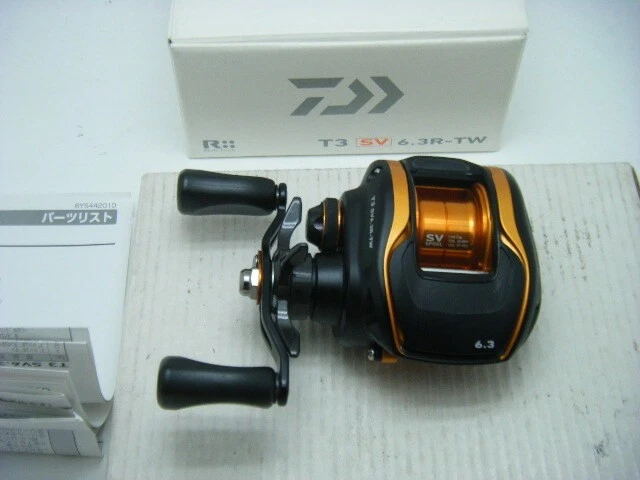 リール Daiwa T3 SV6.3L-TW Daiwa T3 SV 6.3L-TW free shipping baitcasting reel original