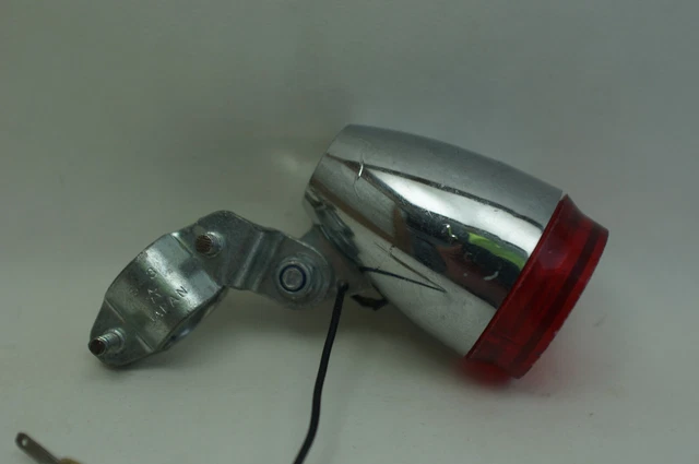 Vintage French Soubitez Tail Light For Generator / Dynamo 1970's
