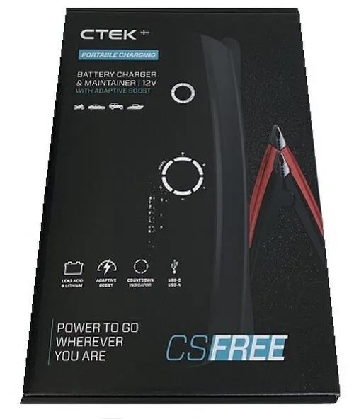CS FREE 40-462 CTEK Chargeur automatique, Système de démarrage  12 V 20 A