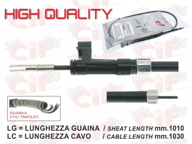 Cavo Trasmissione Contachilometri Cif Honda @ Chiocciola 125 150