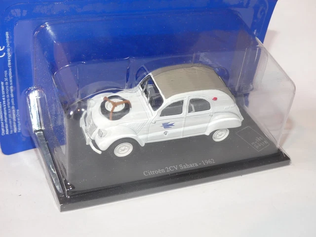 CITROEN 2CV SAHARA 1962 PTT LA POSTE UNIVERSAL HOBBIES  1:43 blister