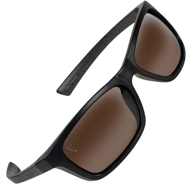 Fox Collection Wraps Green/Black Brown Lense - Polarisationsbrille, Polbrille